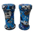 Atomic "La Catrina" kék fém őrlő és tároló 55mm rfsmoke.hu lifestyle kiegészítő