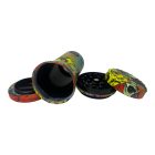 Atomic "La Catrina" Street Art fém őrlő és tároló 55mm rfsmoke.hu lifestyle kiegészítő