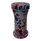 ​Atomic "La Catrina" pink fém őrlő és tároló 55mm ciklámen szemekkel rfsmoke.hu lifestyle kiegészítő