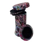 ​Atomic "La Catrina" pink fém őrlő és tároló 55mm ciklámen szemekkel rfsmoke.hu lifestyle kiegészítő