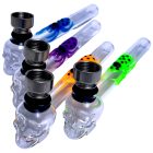 Üvegpipa – Atomic Skull & Spider 3D – 12 cm 