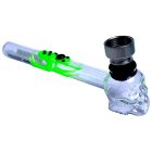 Üvegpipa – Atomic Skull & Spider 3D – 12 cm 