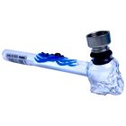 Üvegpipa – Atomic Skull & Spider 3D – 12 cm 