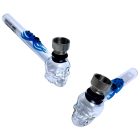 Üvegpipa – Atomic Skull & Spider 3D – 12 cm 