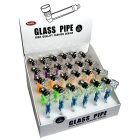  Üvegpipa – Atomic Skull & Spider 3D (12 cm) – 24 db-os kínáló 