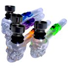  Üvegpipa – Atomic Skull & Spider 3D (12 cm) – 24 db-os kínáló 