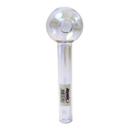Atomic Üvegpipa Tónus 10cm Pinkcsík (1db-os) 0213008