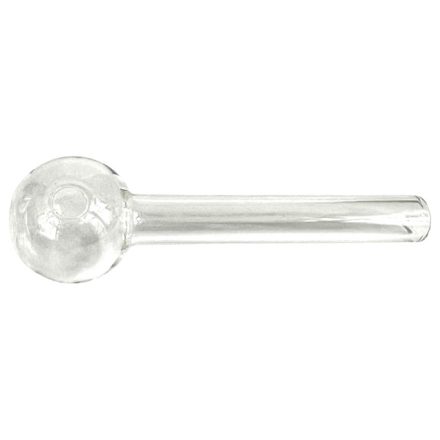Atomic Üvegpipa Víztiszta 10 cm 