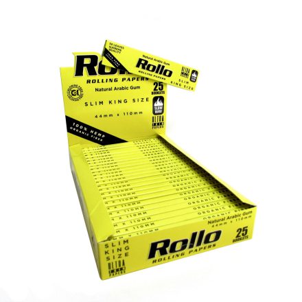 Rollo Organic Hemp Cigarettapapír (25db-os)