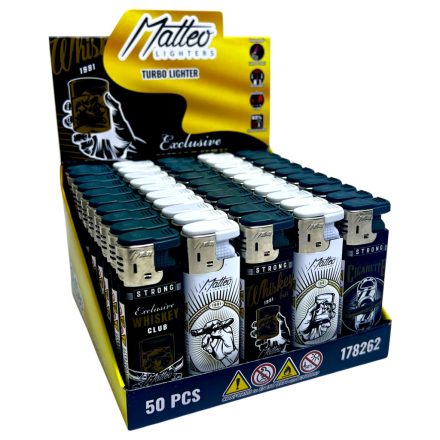Vihargyújtó Matteo Whiskey Kínáló (50db-os) 
