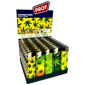 Elektromos Öngyújtó Prof Rasta Leaves (50db-os) 2069897