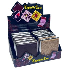 Lifestyle Exklusív Bőrhatású Fémtárca Kínáló 