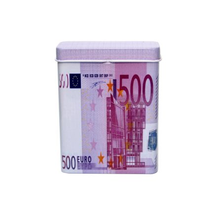 Fém Cigarettatartó doboz "500 Euro"