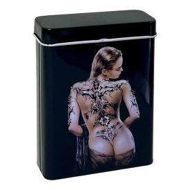 Fém Cigarettatartó Csaj (1db-os)