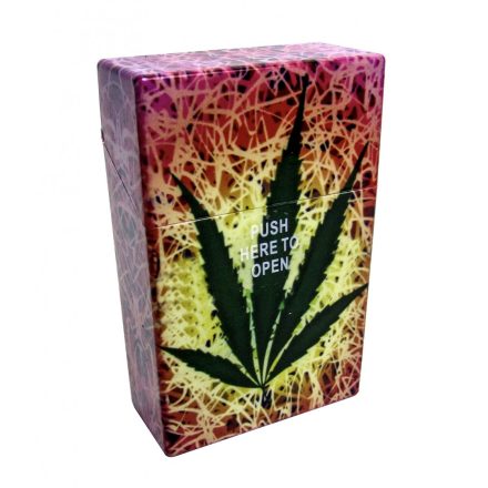 Click Box Cigarettatartó Színes Cannabis