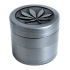 Champ Fém Őrlő 40mm Ezüst 3D Mintával 