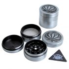 Champ Fém Őrlő 40mm Ezüst 3D Mintával 