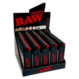 Öngyújtó Raw Tűzköves Fekete (50db-os)