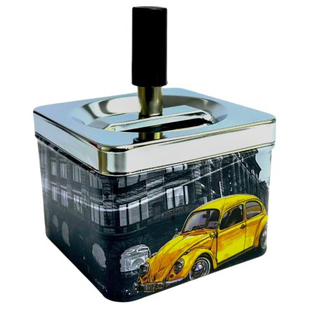 Hamuzó Bepörgetős Kocka Sárga Kocsi (1db-os)