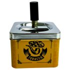 Hamuzó Bepörgetős Kocka Tobacco Pipe (1db-os)