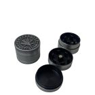 Cool Fém Őrlő Mini Amsterdam Design - Leaf Logo 