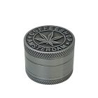 Cool Fém Őrlő Mini Amsterdam Design - Leaf Logo 