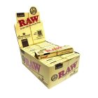 ​RAW KS Slim & Pre-rolled Tips Classic Papír – Kínáló (24 db-os)