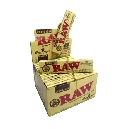 Raw KS Slim + Tips Organic Cigarettapapír (24db-os)