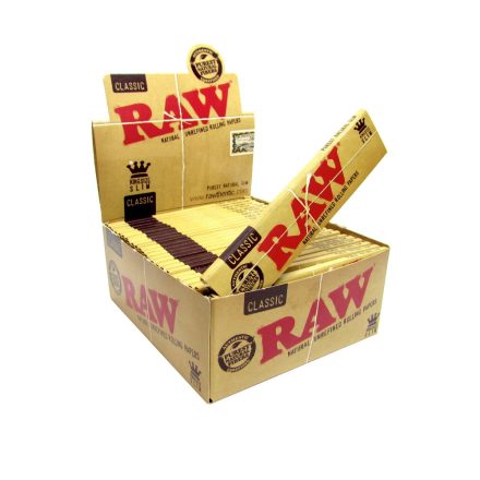Raw KS Slim Classic Cigarettapapír (50db-os)