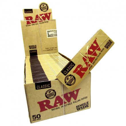 Raw Rövid Classic Cigarettapapír (50db-os)