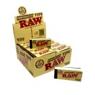 Raw Wide Tips Széles Szűrő - Kínáló (50db-os)
