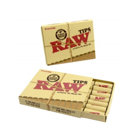 Raw Pre-Rolled Tips Cigarettapapír (1db-os)