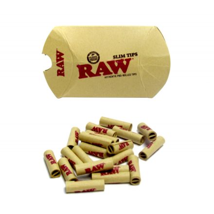 Raw Pre-Rolled Slim Tips Tasak Cigarettapapír (1db-os)