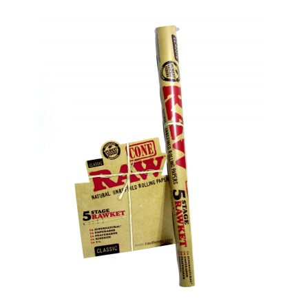Raw Cone Rawket 5db Különböző Méretű Cigarettapapír (1db-os)